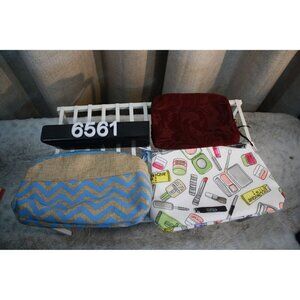 Three Clutches or Make-up Bags